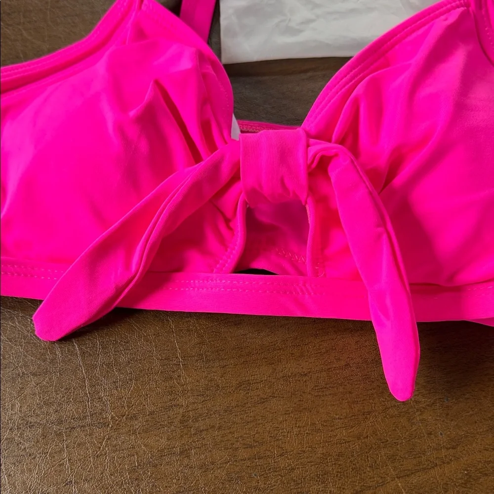 Tempt Me Pink Bikini Top - Picture 4 of 5